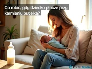 dziecko-cmoka-przy-karmieniu-butelka